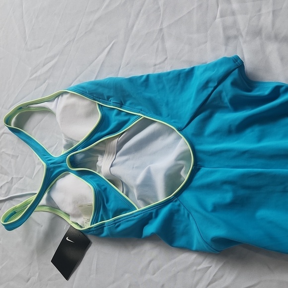 Nike Women's Blue One-Piece Swimsuit - Picture 4 of 6